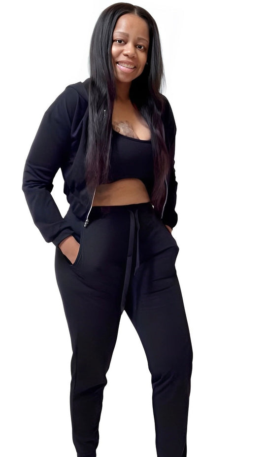 Black Sweatsuit