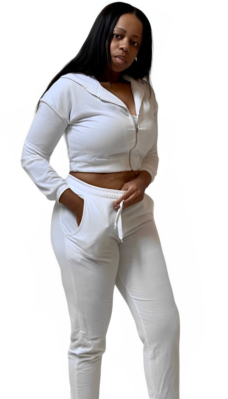 White Sweatsuit