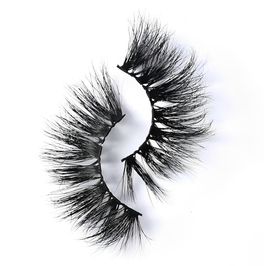 25MM Natural Fluffy Long Mink Lashes