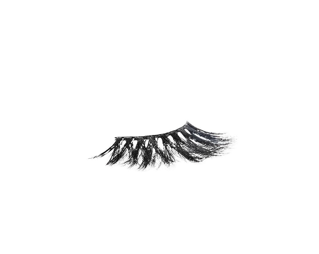 25MM Natural Glam Seductive Fluffy Long Mink Lashes