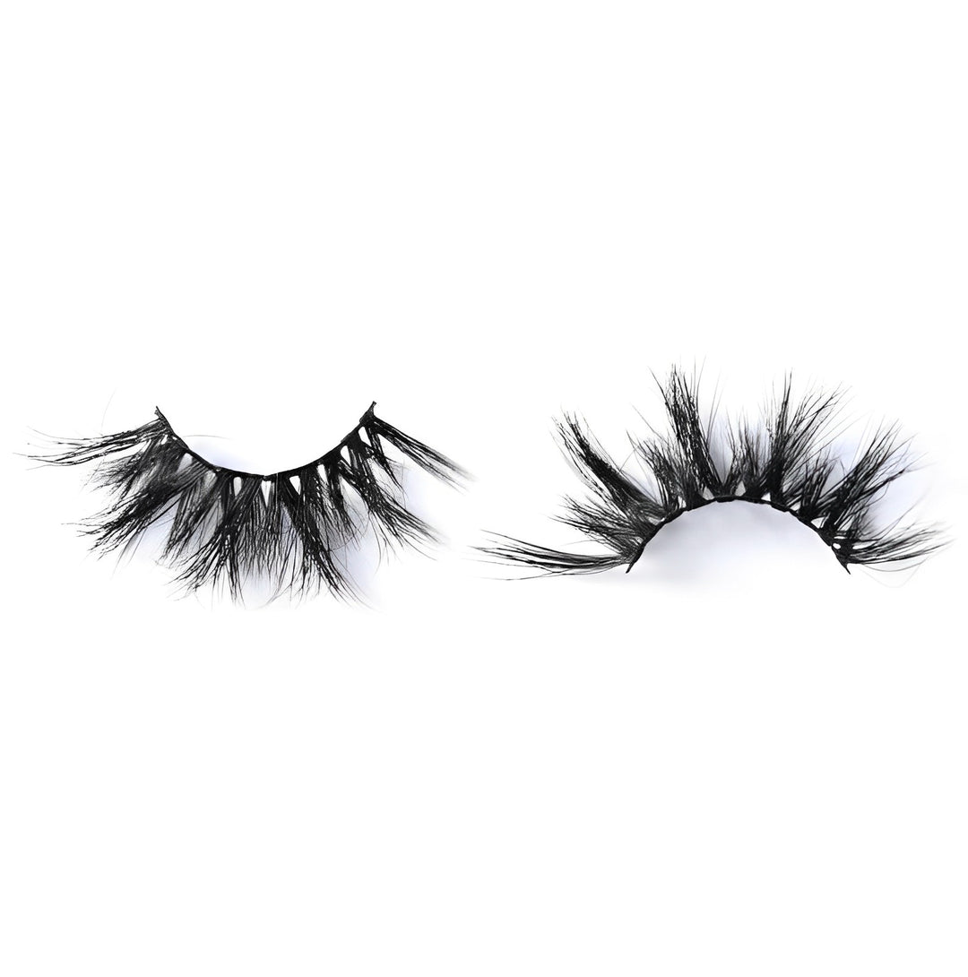 25MM Dramatic Wispy Fluffy Long Mink Lashes